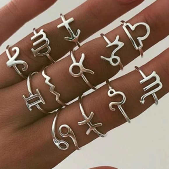 Zodiac Rings - Picture 2 of 2